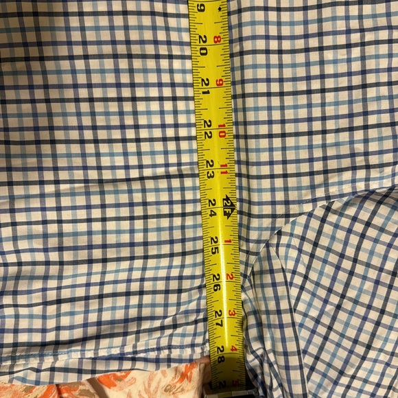 Vineyard Vines By Shep & Ian Size XL Classic Fit Whale Shirt Blue and White cks - Picture 14 of 14